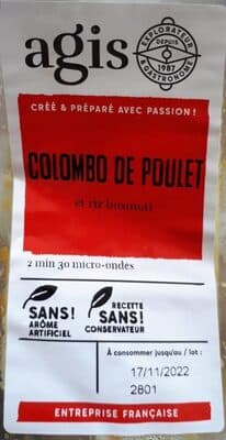 Colombo de poulet
