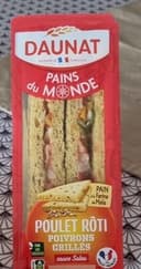 poulet rôti poivrons grillés