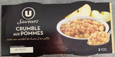 Crumble pommes 2x90g