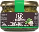 Sauce pesto épinard noix de cajou pécorino
