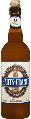 Bière blonde des Hauts de France , 7,5°, bouteille de 75cl