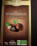 Les escargots pralinés - Chocolat noir et lait