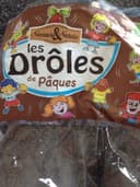 Moulage de chocolat noir et ses billes 3 cereales