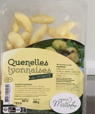 Quenelles lyonnaises de Comté