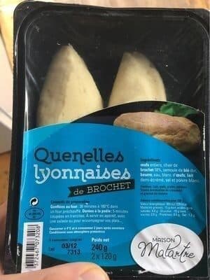 Quenelles Lyonnaise de Brochet