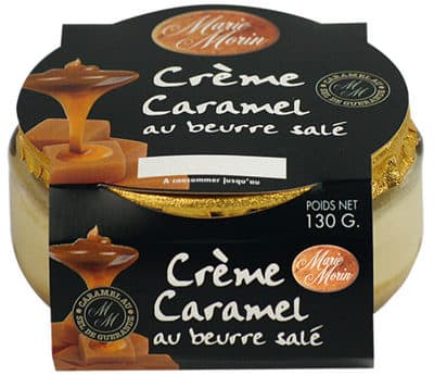 Crème caramel au beurre salé