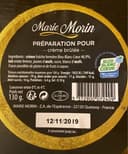 Préparation pour crème brulée
