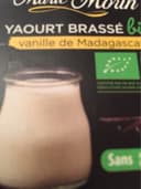 Yaourt brassé à la vanille de Madagascar bio