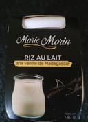 Riz Au Lait Vanille De Madagascar