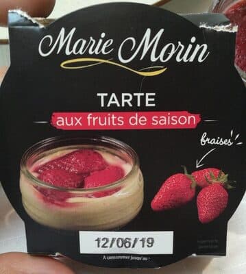Tarte au fruit de saison (fraises)