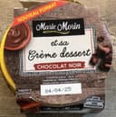 Crème dessert chocolat noir