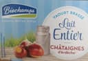 Yaourt Brassé - Lait Entier - Châtaignes