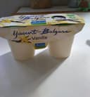 Yaourt bulgare vanille