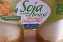 Soja au bifidus brassé oranges-clémentines