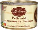 Le Petit salé aux lentilles cuisinées