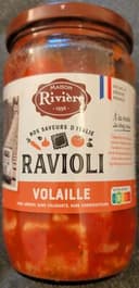 Ravioli à la volaille