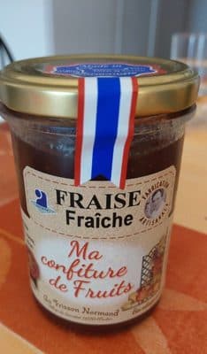 230G Confiture Fraise Fruits Normands