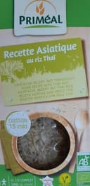 Recette asiatique au riz Thaï
