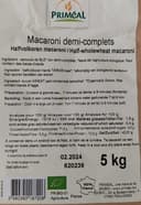 Macaroni demi-complets