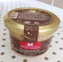 Gourmandise de bloc de foie gras de canard à la figue