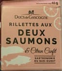 Rillettes aux deux saumons