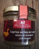 Caprice au foie de canard