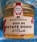 Duo de patate douce et noisette