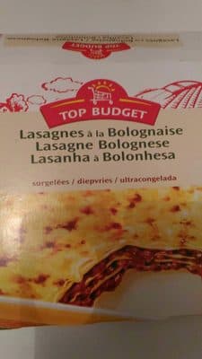 Lasagnes à la bolognaise
