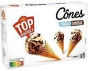 Maxi goût vanille (G) enrobage chocolat au lait x8 - 100mL