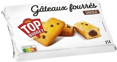 Mini fourrés au chocolat x14