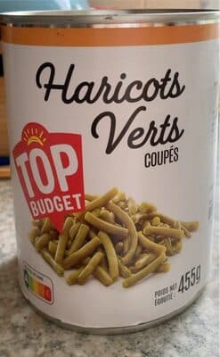 Haricots verts coupés