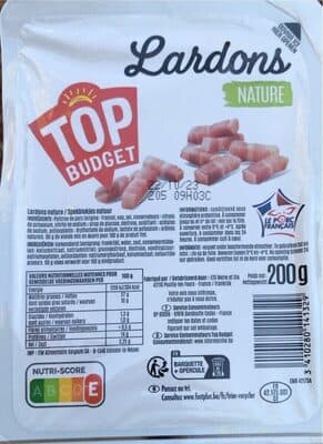 Lardons nature 200g