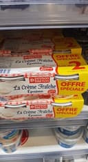 Crème fraîche épaisse lot 2 PB
