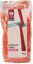 Lentilles corail