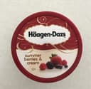 Glace summer berries & cream