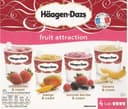 Fruit attraction (strawberries & cream, mango & cream, summer berries & cream, banana & cream)
