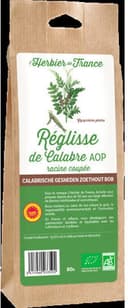 RÉGLISSE DE CALABRE AOP racine coupée sachet 80g*