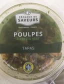 Poulpe au pesto vert