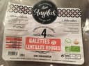 Galettes aux lentilles rouges