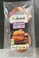 Pain Muffins complet bio