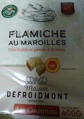 Flamiche aux maroilles
