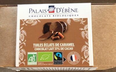 Tuiles éclats de caramel