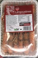 Langoustines entières crues surgelées