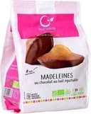 Madeleines au chocolat au lait équitable