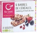 Barre de Céréales cranberry et fruits des bois