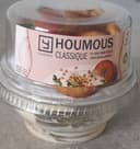Houmous classique et ses bretzels