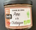 Terrine de porc à la châtaigne