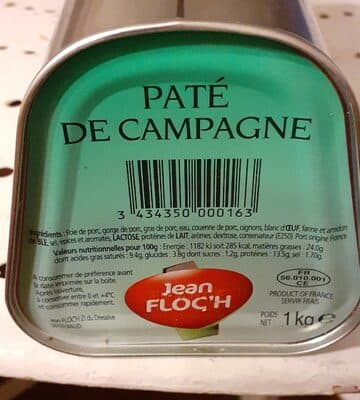PATE DE CAMPAGNE
