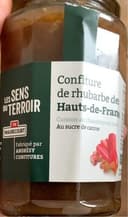 Confiture de rhubarbe des Hauts de France