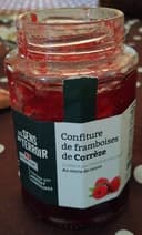 Confiture de framboises de Corrèze